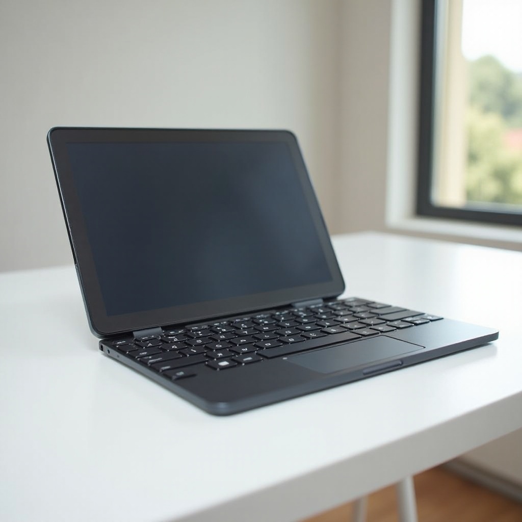 着脱式キーボード付きサムスンのタブレット