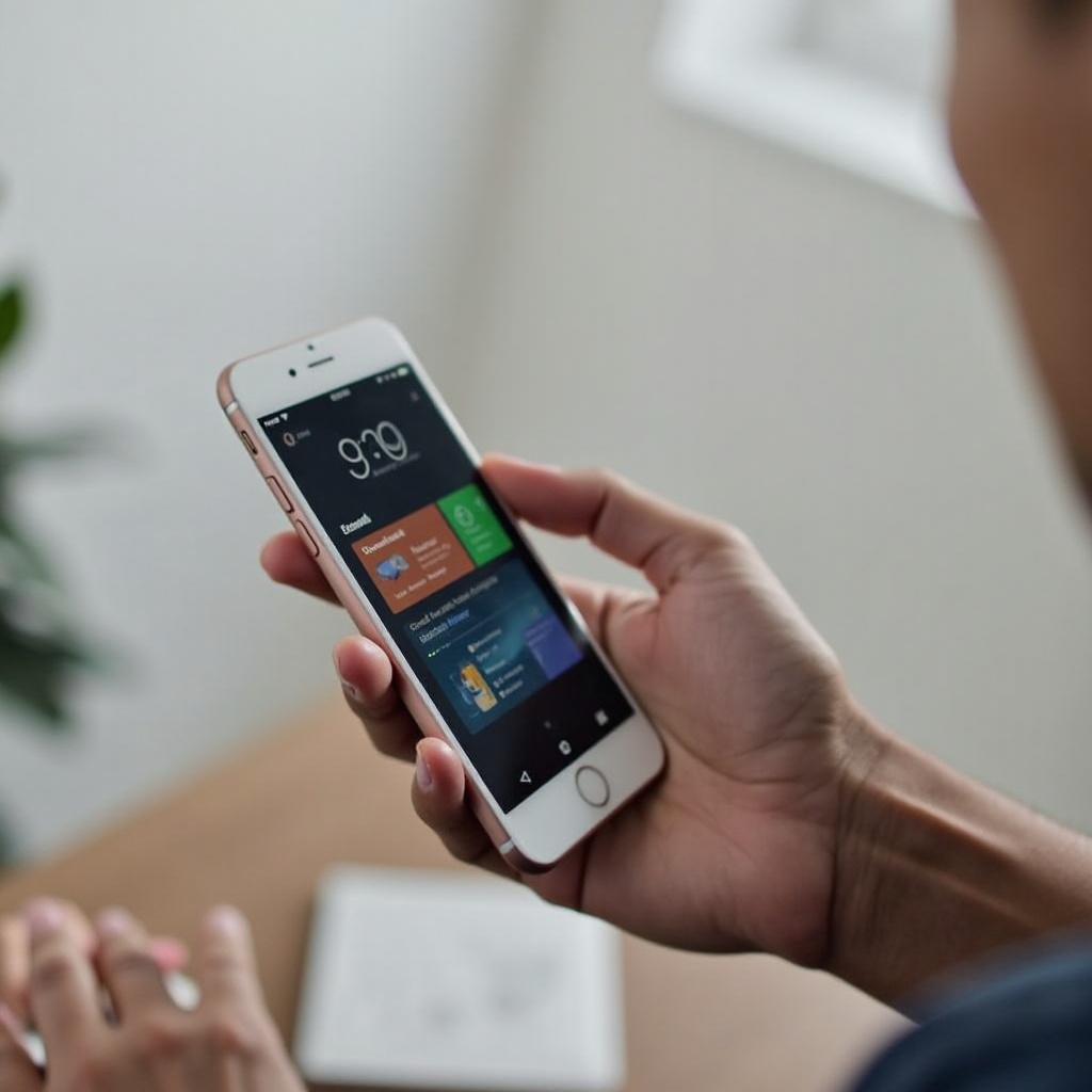 tambahkan ubin tindakan ke telepon