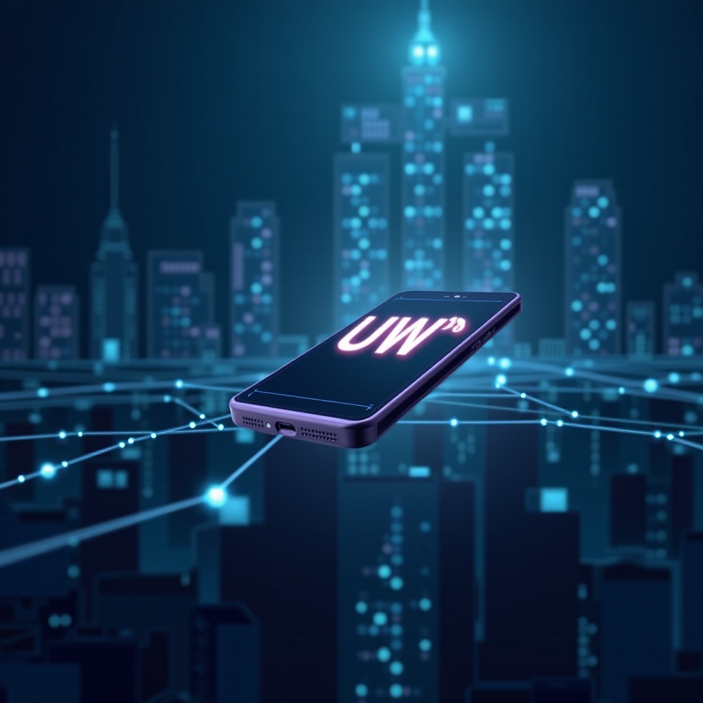 私の携帯電話で5g uwは何を意味しますか