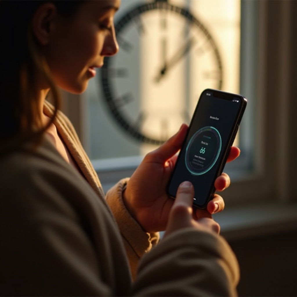 daylight savings on iphone