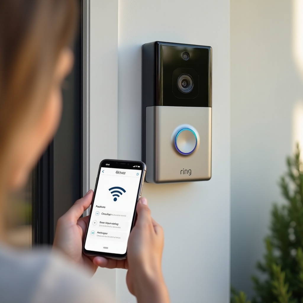 Ring-ovikellon yhdistäminen Wi-Fi-verkkoon