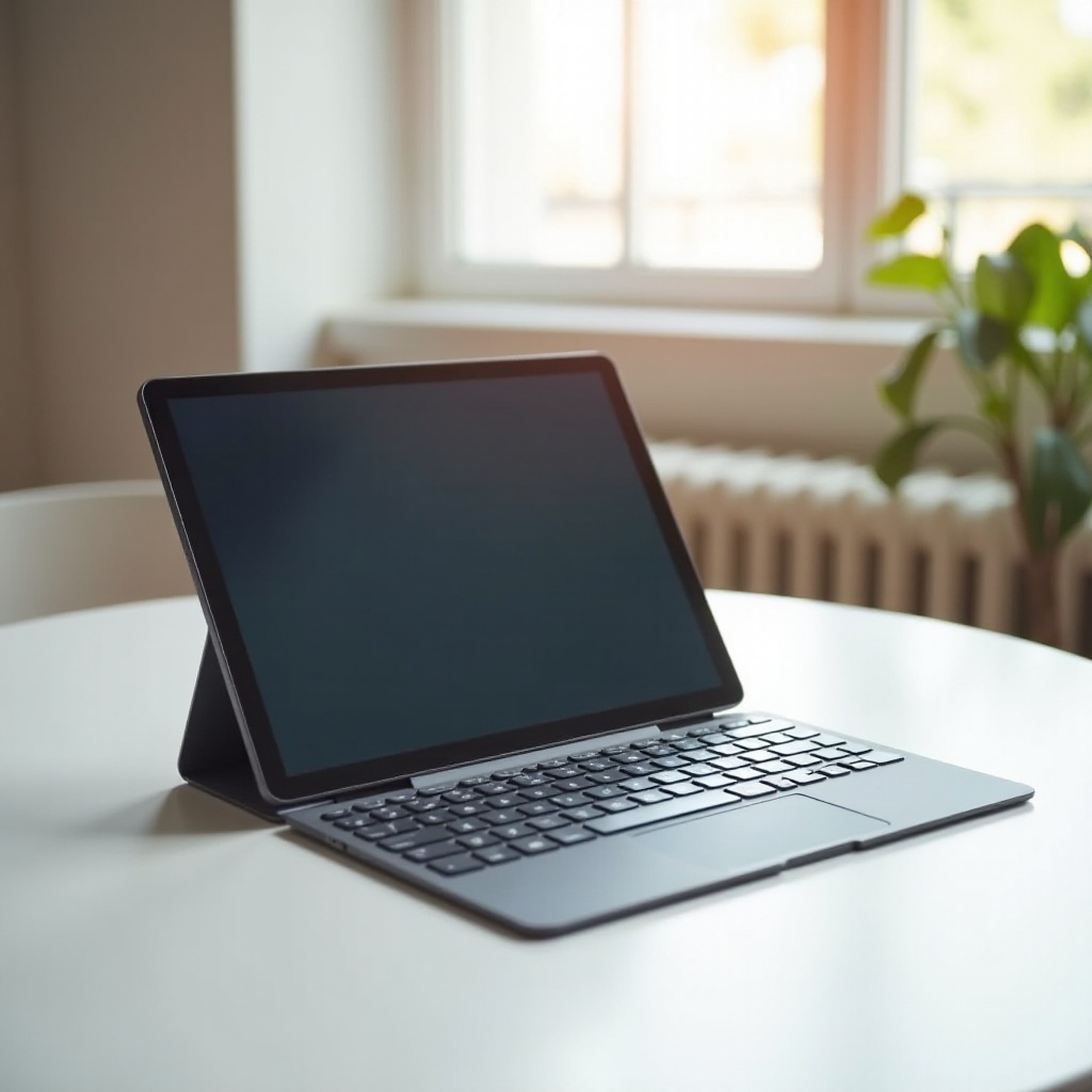 tablet Samsung dengan keyboard yang dapat dilepas