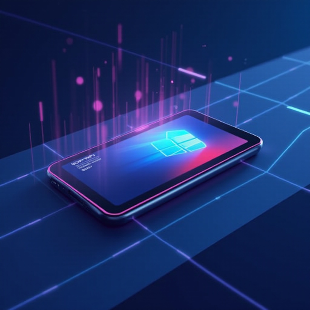 AMD가 있는 태블릿