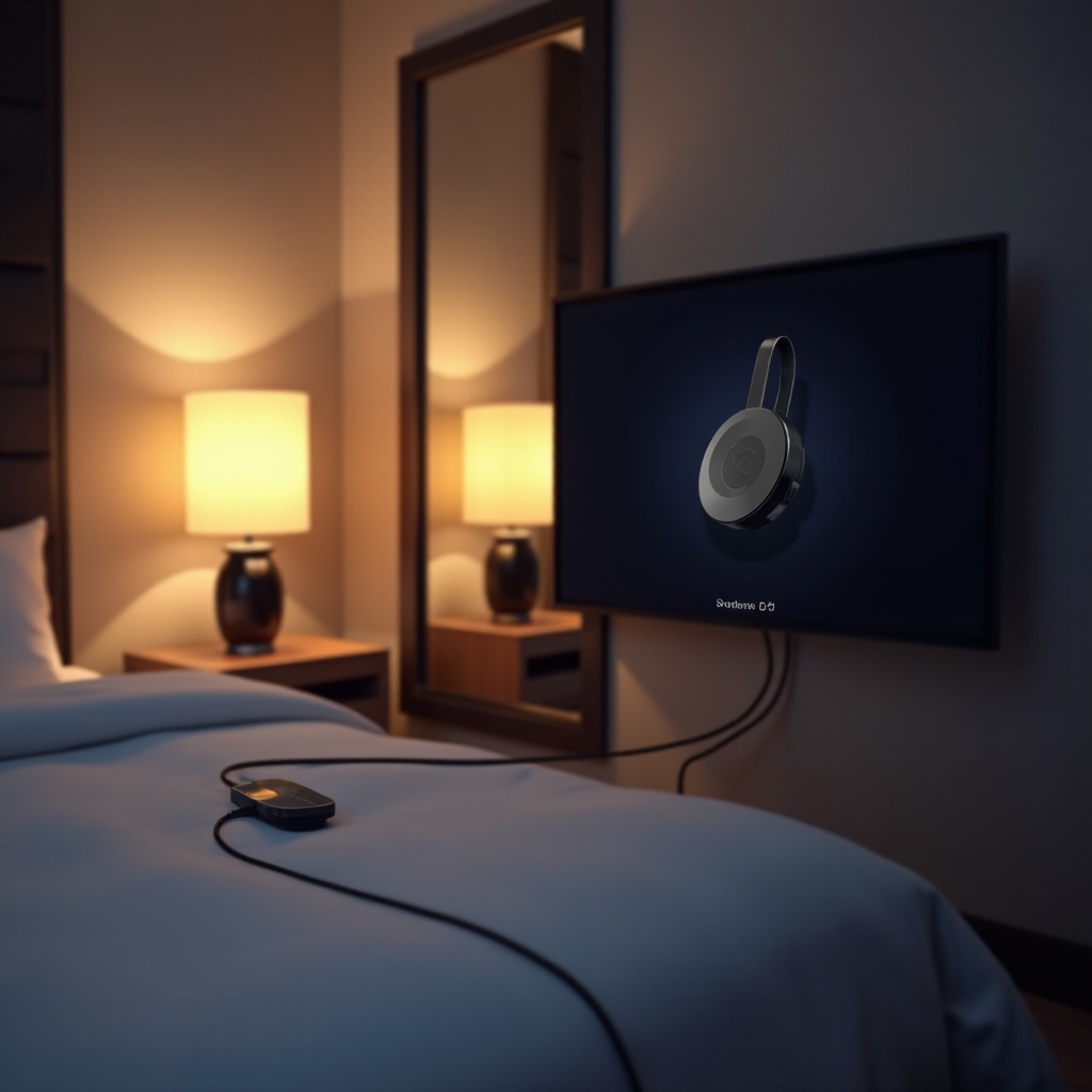 chromecast verbinden met hotel wifi