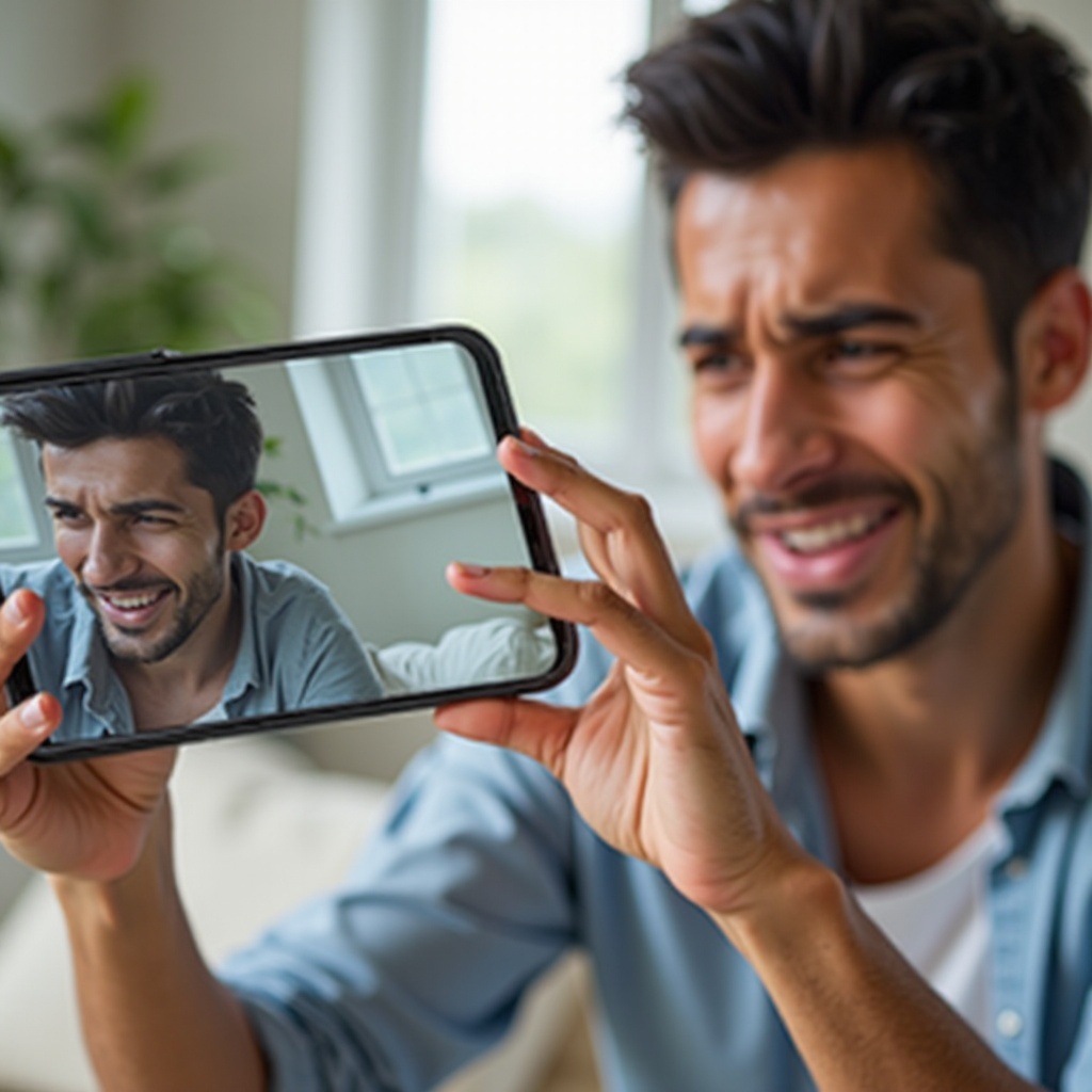 how to stop camera from flipping photos