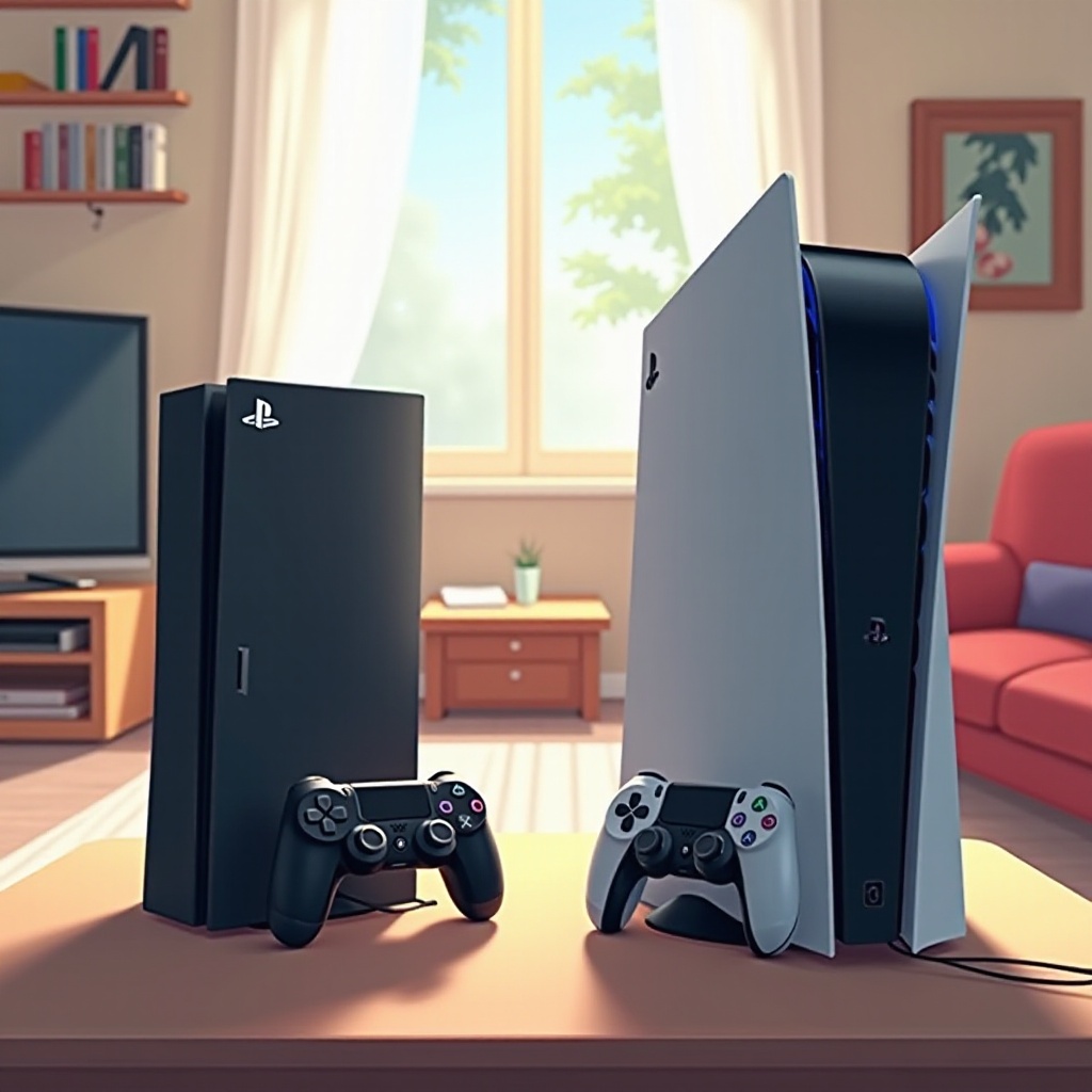 PS5에서 PS4로 게임 공유하는 방법