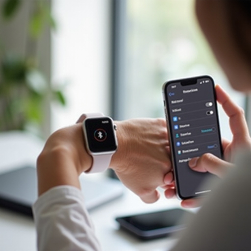 hoe u de telefoon van het horloge kunt loskoppelen