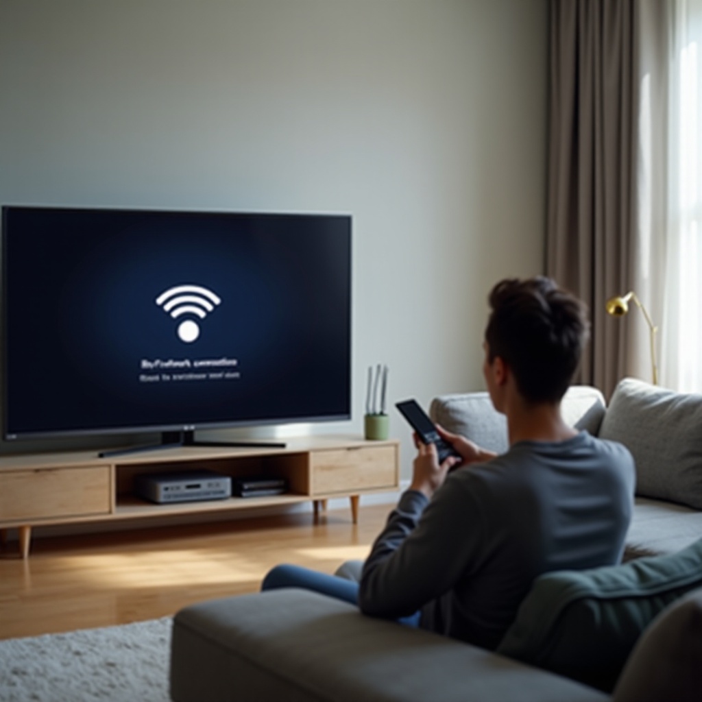 Sony Bravia -televisio ei yhdisty Wi-Fi-verkkoon