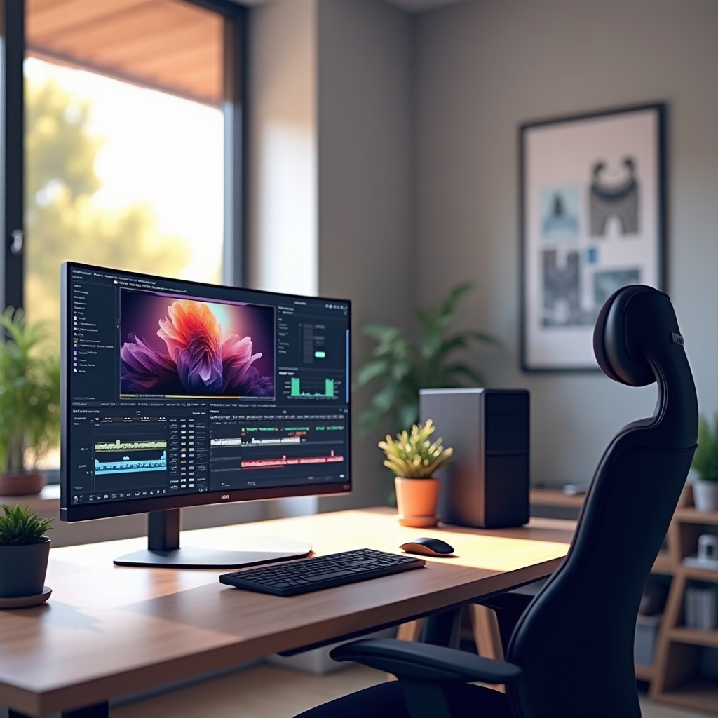 เดสก์ท็อปสำหรับตัดต่อวิดีโอ