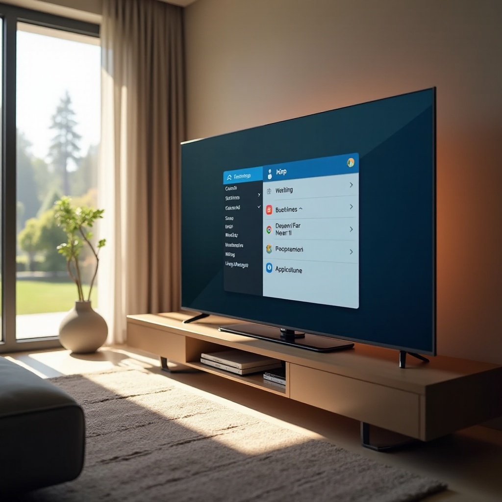 hoe de app-cache op een Samsung-tv te wissen