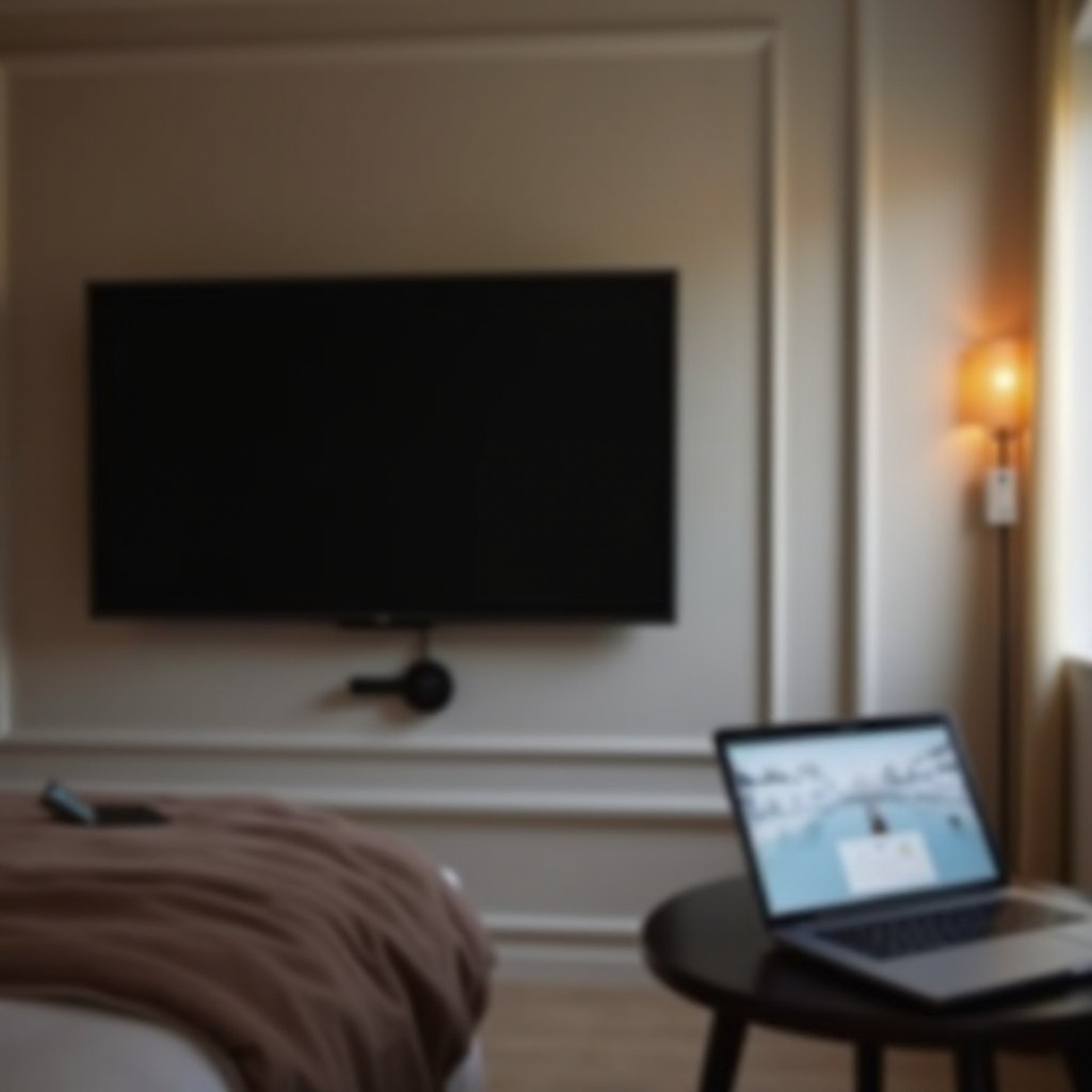 hubungkan chromecast ke wifi hotel