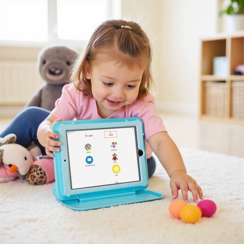 paras iPad-kotelo taaperoille