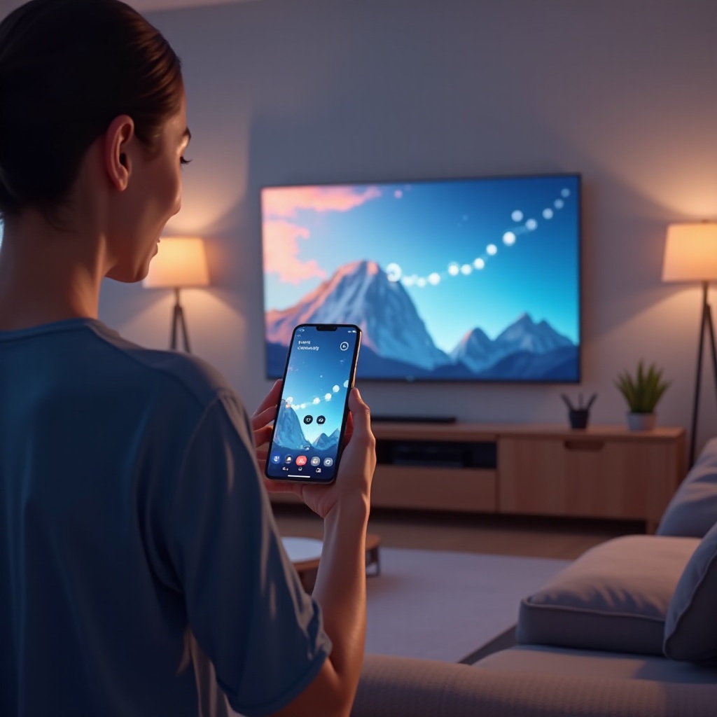 jak mogę zmirrorować mój telefon na moim smart TV