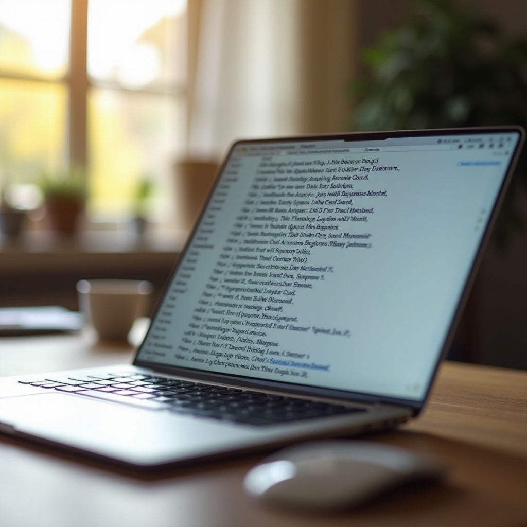 hoe het lettertype op een laptop te vergroten
