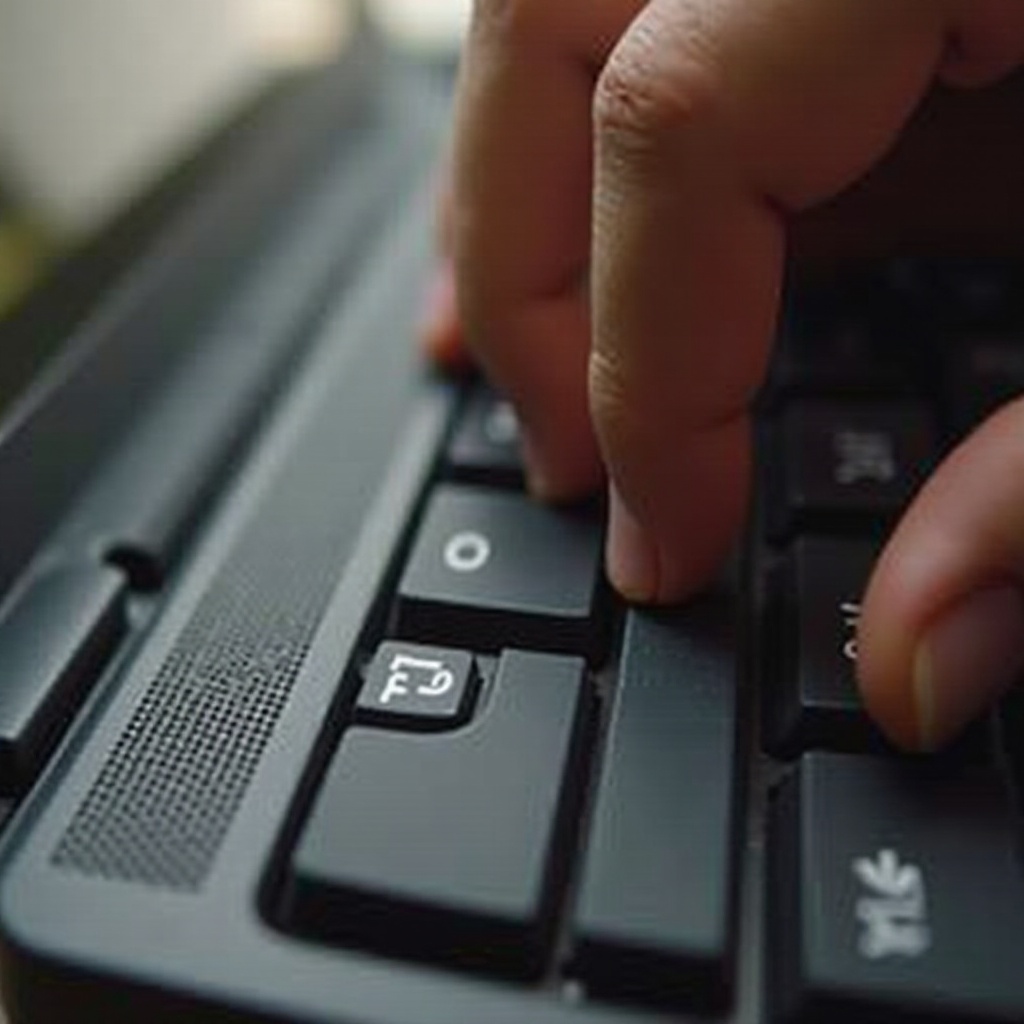 de E-toets werkt niet op de laptop