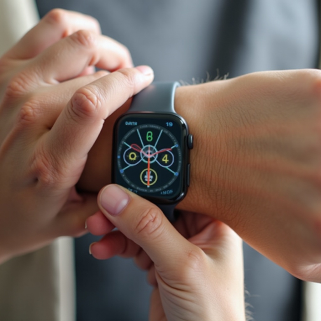 how to count steps on smart watch