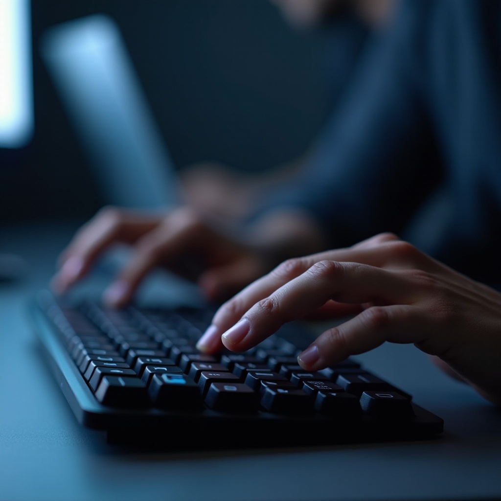 키보드에서 wasd가 작동하지 않음